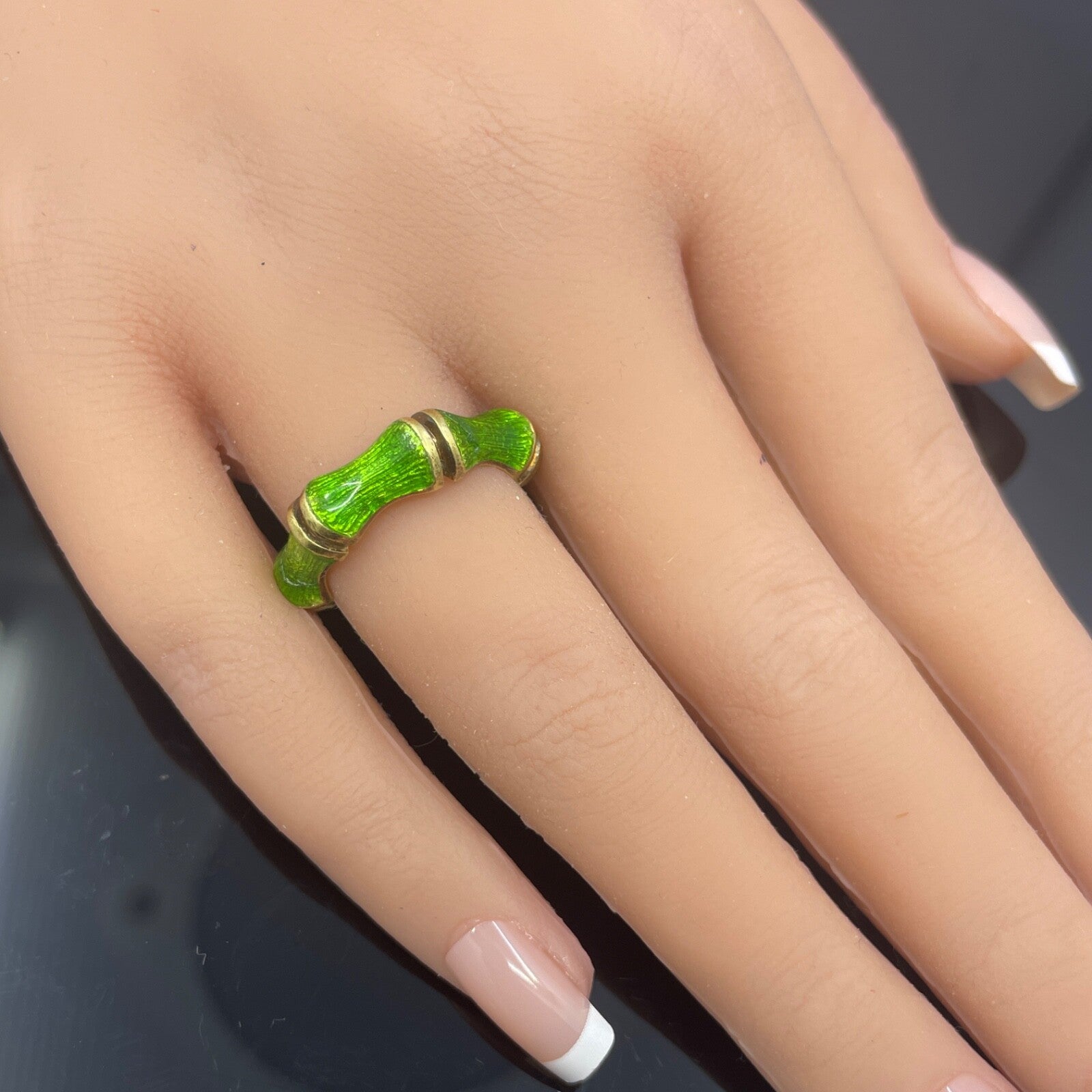 アクセサリー vintage tiffany bamboo ring Vintage Tiffany and Co. Bamboo Wedding Band in 18k Yellow