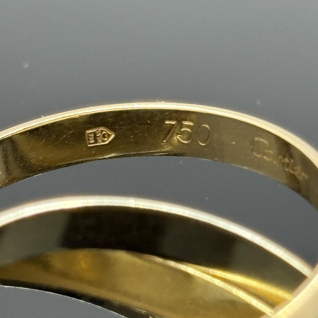 Vintage Cartier Trinity Band Sz 61 - US 9 1/2