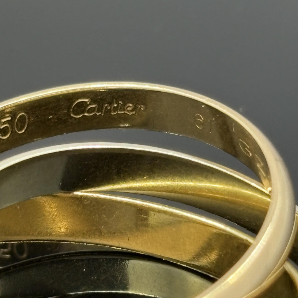 Vintage Cartier Trinity Band Sz 61 - US 9 1/2