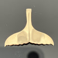 Wyland Galleries 14k Yellow Gold Whale Tail Pendant - Medium Size