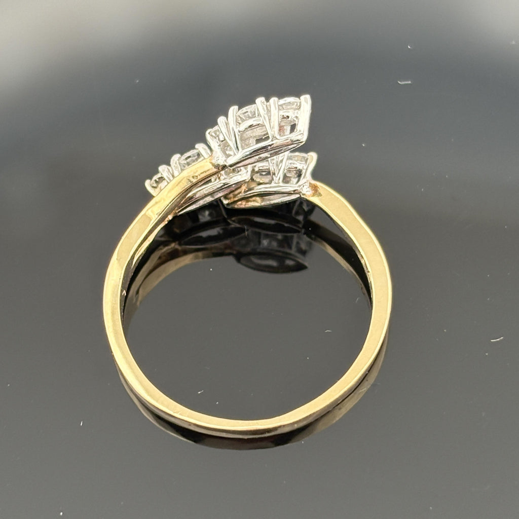 Vintage 0.42ctw Diamond Nature Inspired Ring
