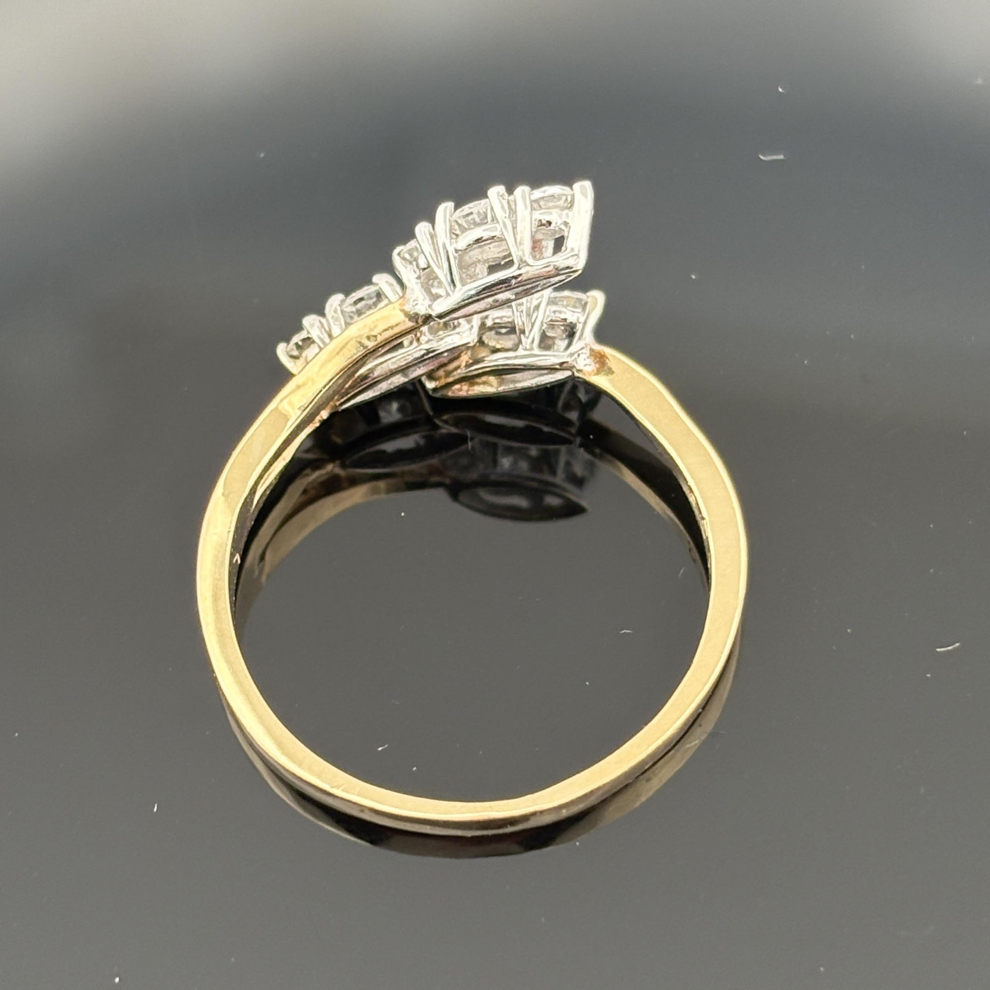 Vintage 0.42ctw Diamond Nature Inspired Ring