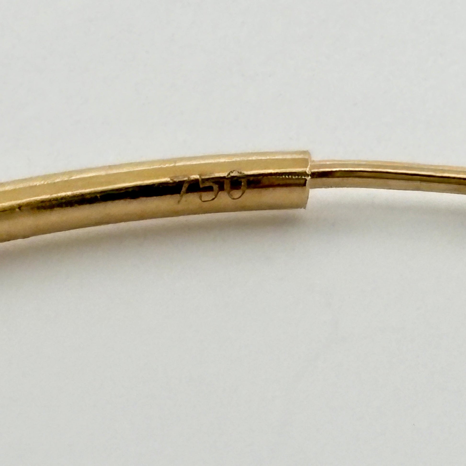 2" Seamless Large Gold Hoop Earrings 1.4mm 18k Yellow Gold