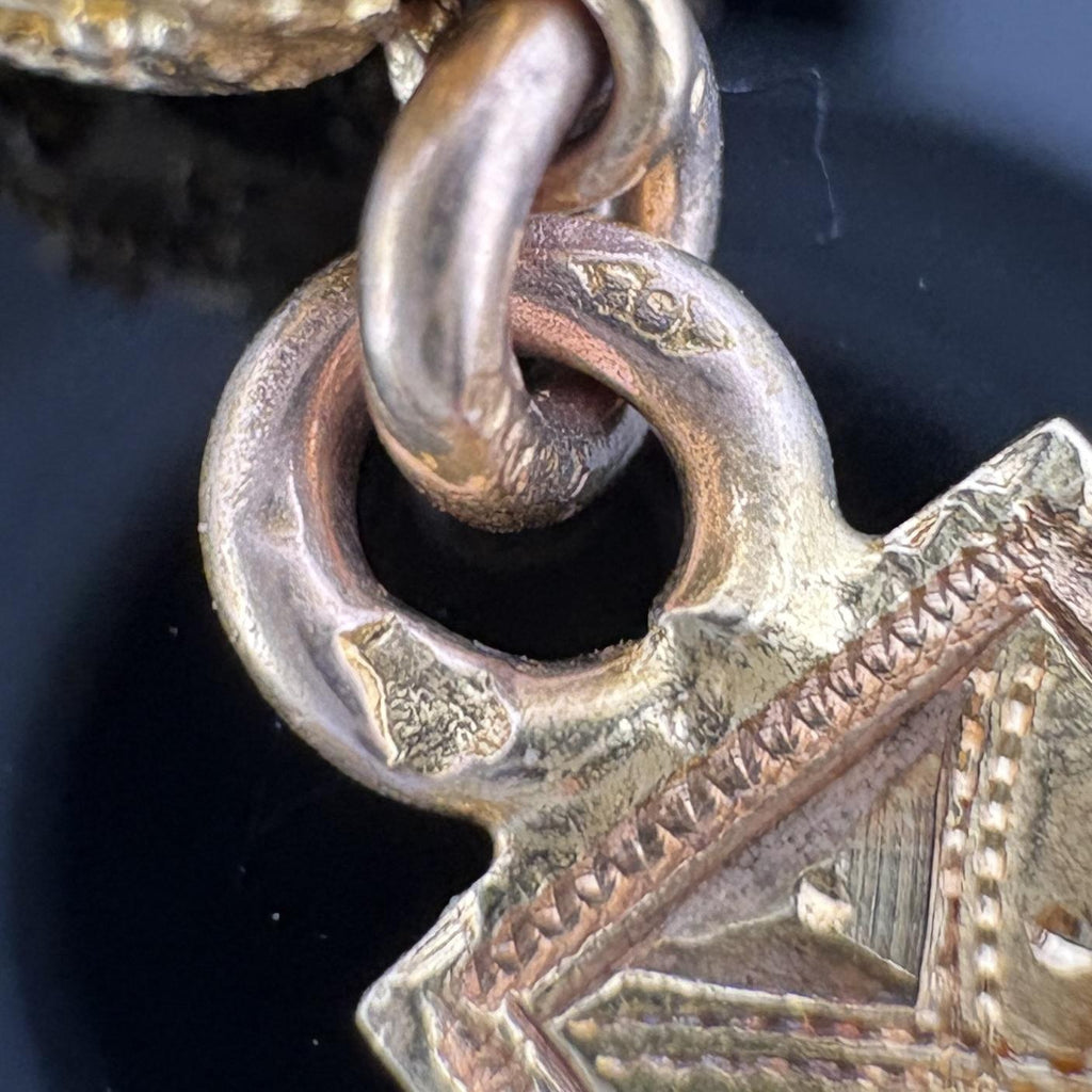 Vintage French Rosary 18k Yellow Gold