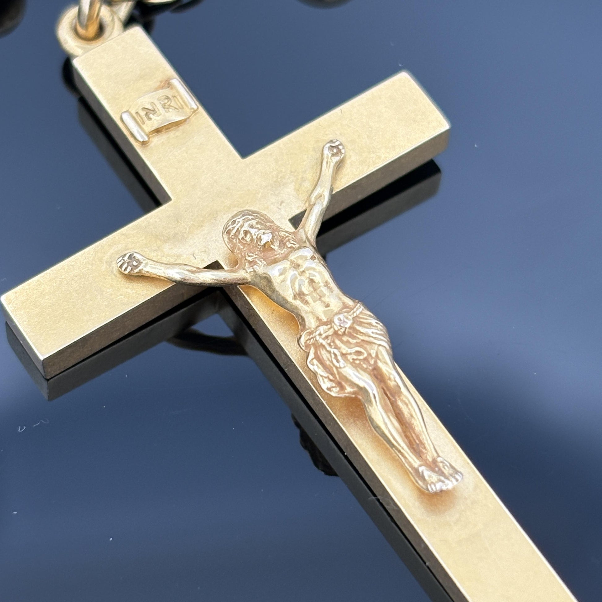 Antique Sloan & Co 14k Gold Rosary, 1908