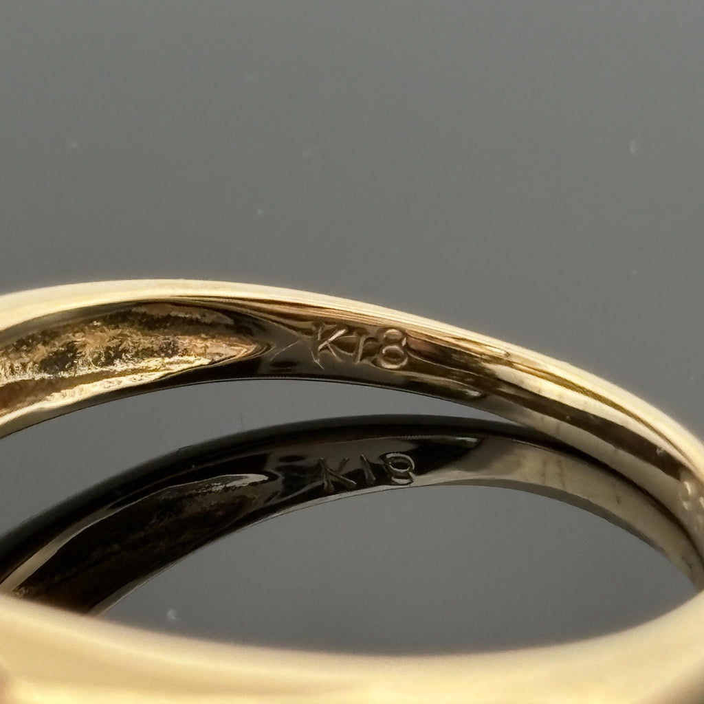 Pave Diamond Ball Ring 18k Gold, 1.88ctw