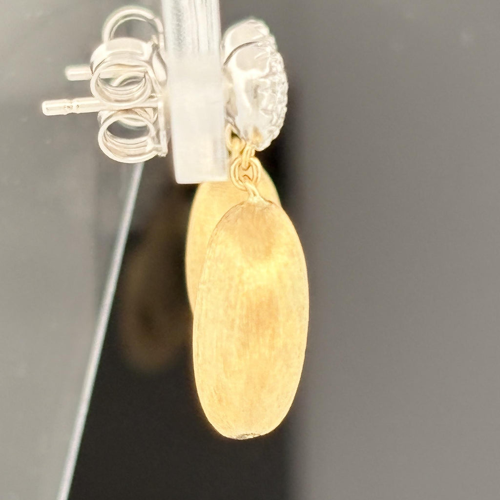 Marco Bicego Sivigia Diamond Drop Earrings 18k