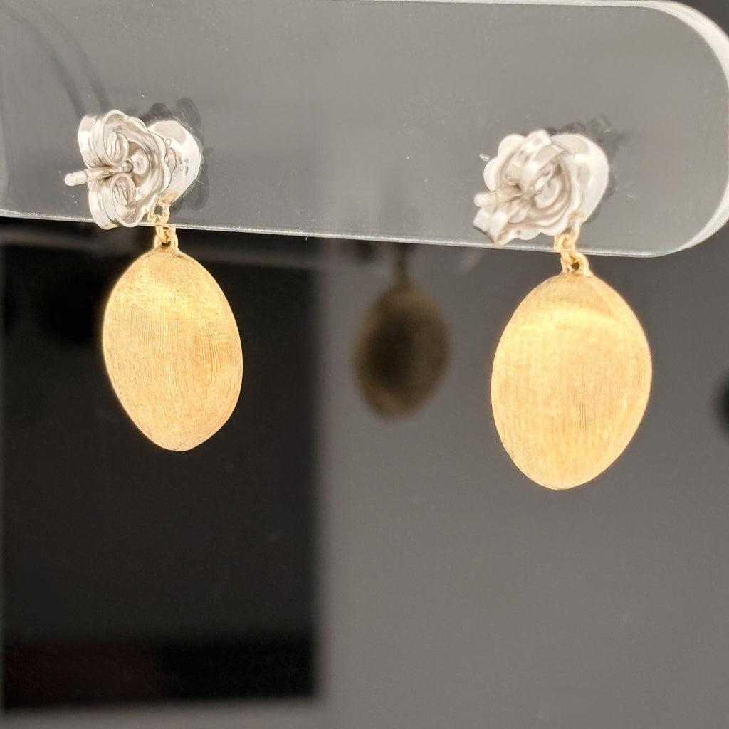 Marco Bicego Sivigia Diamond Drop Earrings 18k