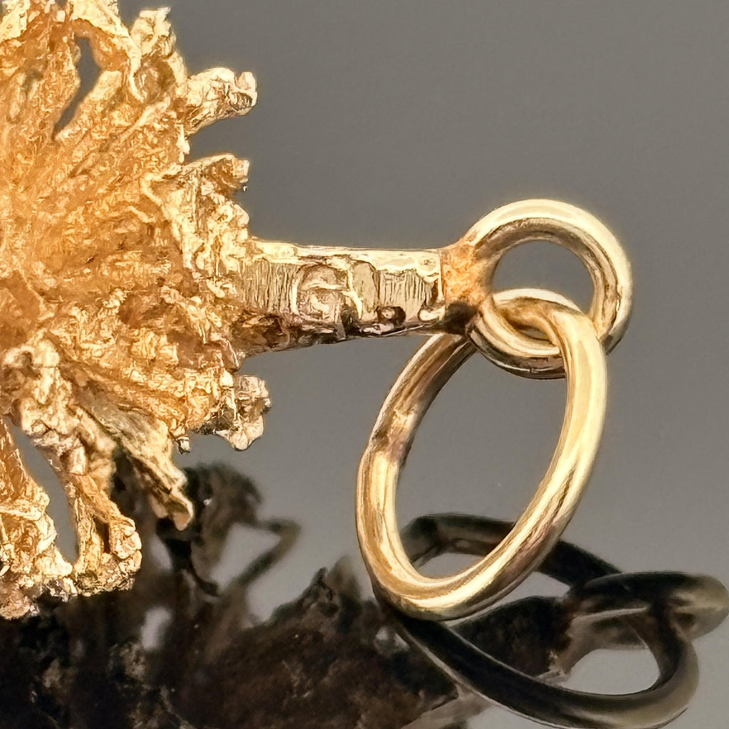 14k Pine Cone Pendant - GL