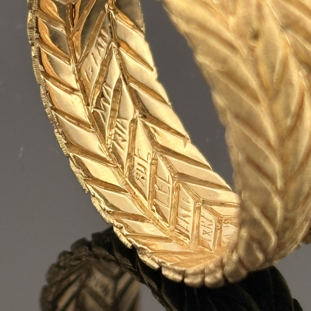 Vintage Gianmaria Buccellati Engraved 18k Yellow Gold Band sz 6.25