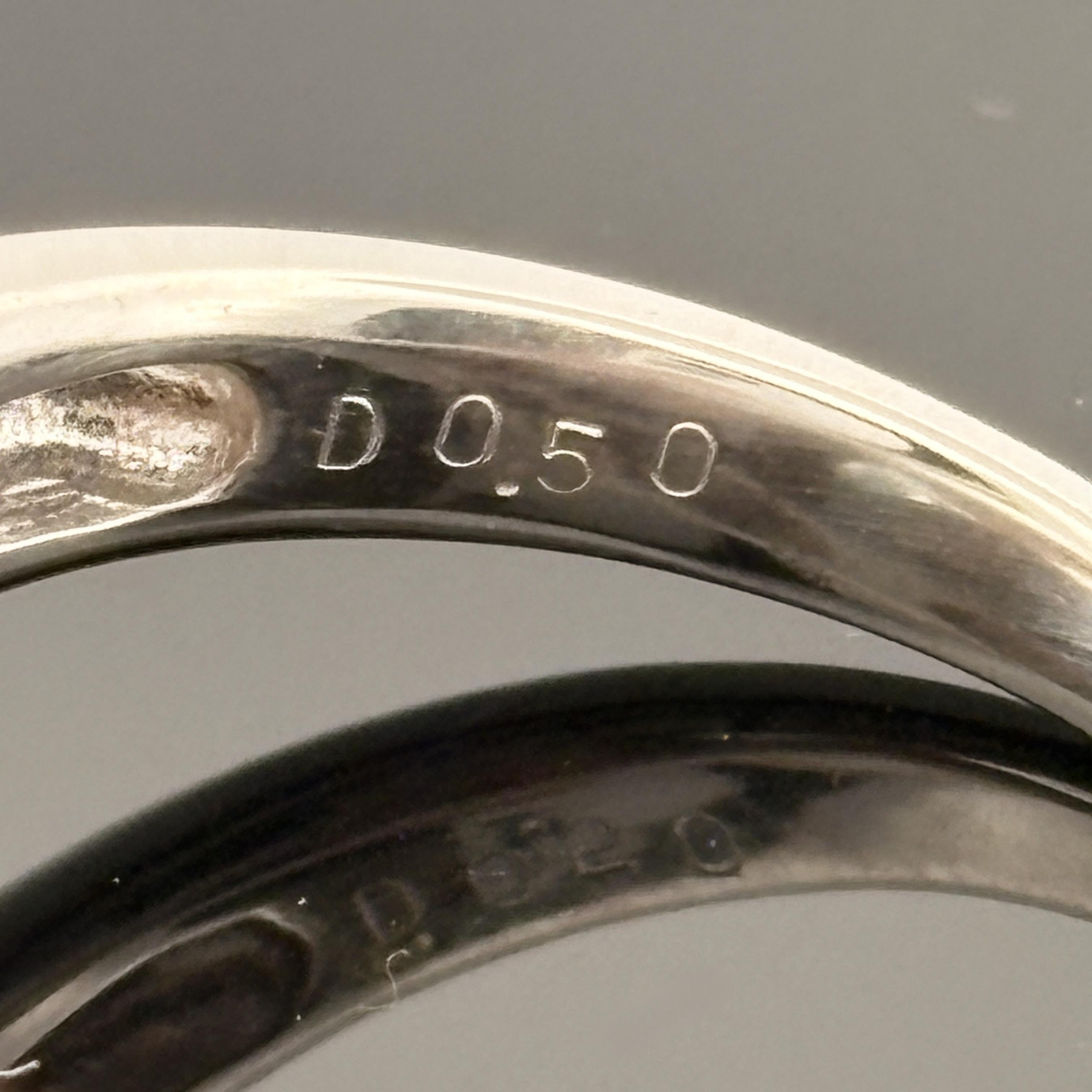 Estate South Sea Pearl & Diamond Platinum Ring 15.2mm