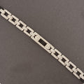 Antique Art Deco Platinum & Diamond Bracelet - French