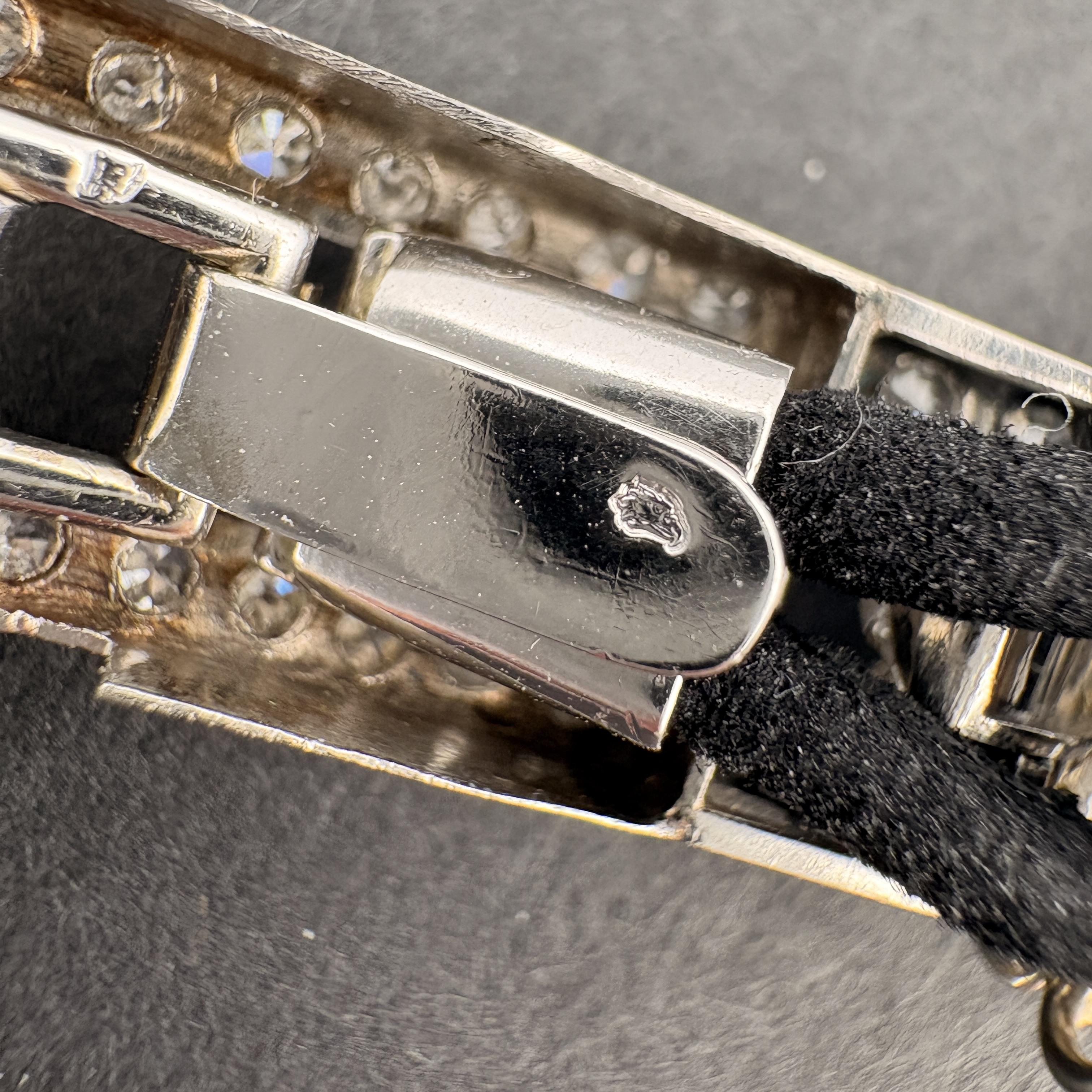 Antique Art Deco Platinum & Diamond Bracelet - French