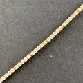 Birks Diamond Tennis Bracelet, 1.12ctw D/E VVS, 18k Gold