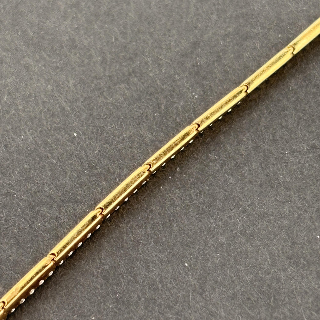 Birks Diamond Tennis Bracelet, 1.12ctw D/E VVS, 18k Gold