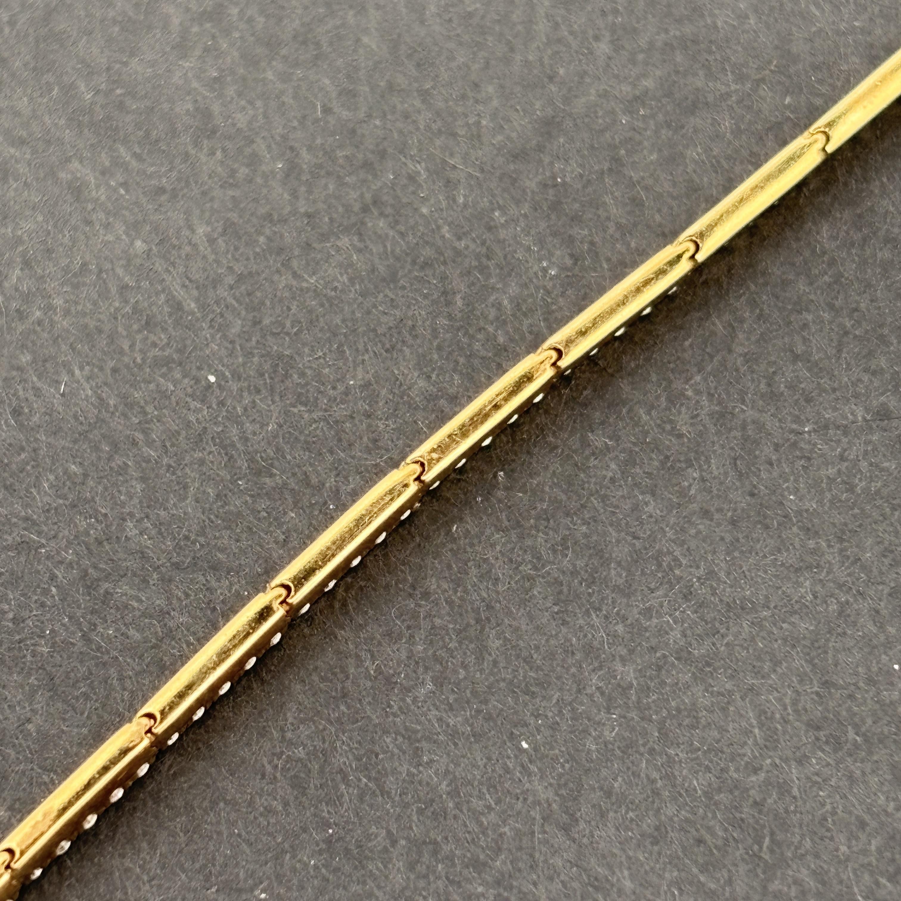 Birks Diamond Tennis Bracelet, 1.12ctw D/E VVS, 18k Gold