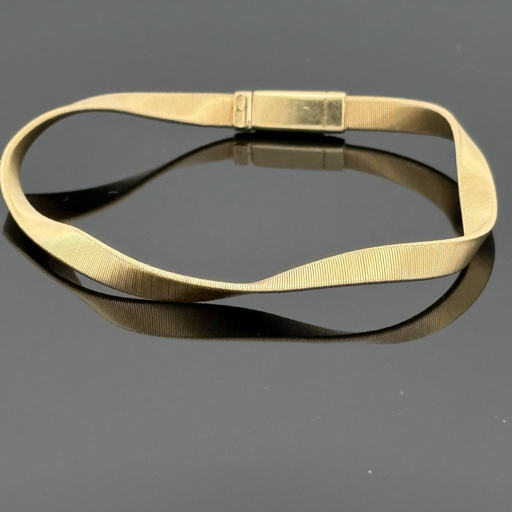 Marco Bicego Marrakech 18k Yellow Gold 4mm Bracelet, $5,650
