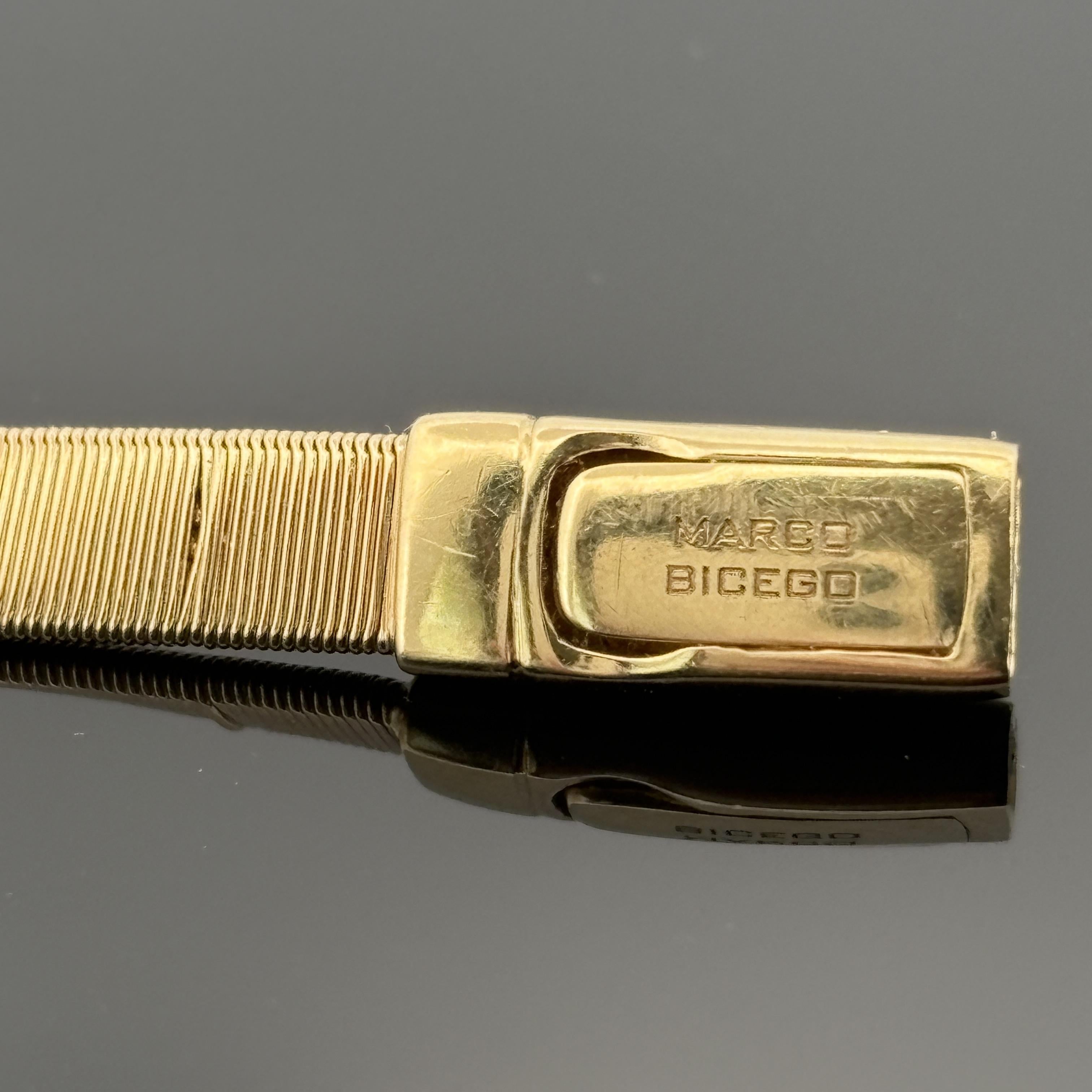 Marco Bicego Marrakech 18k Yellow Gold 4mm Bracelet, $5,650