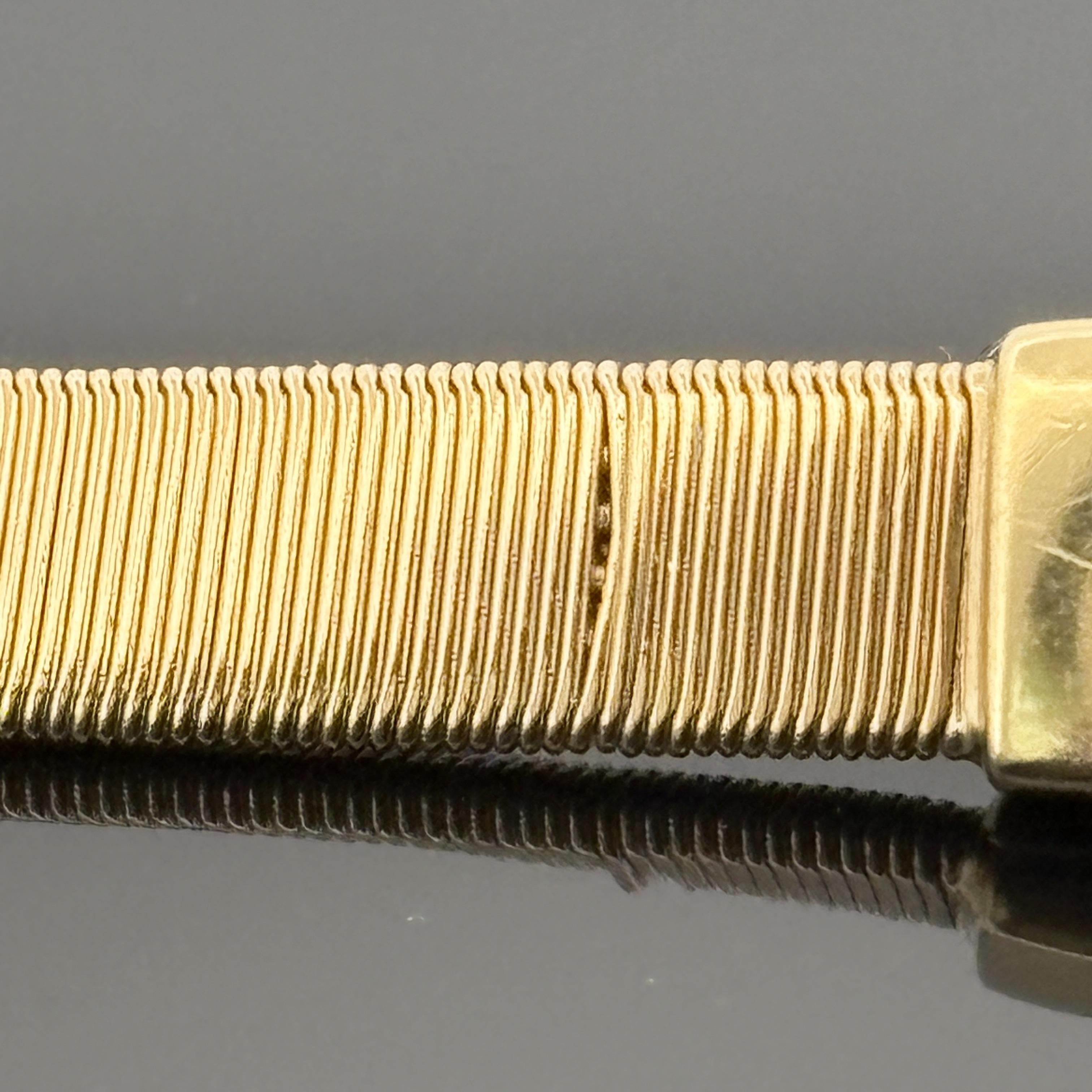 Marco Bicego Marrakech 18k Yellow Gold 4mm Bracelet, $5,650