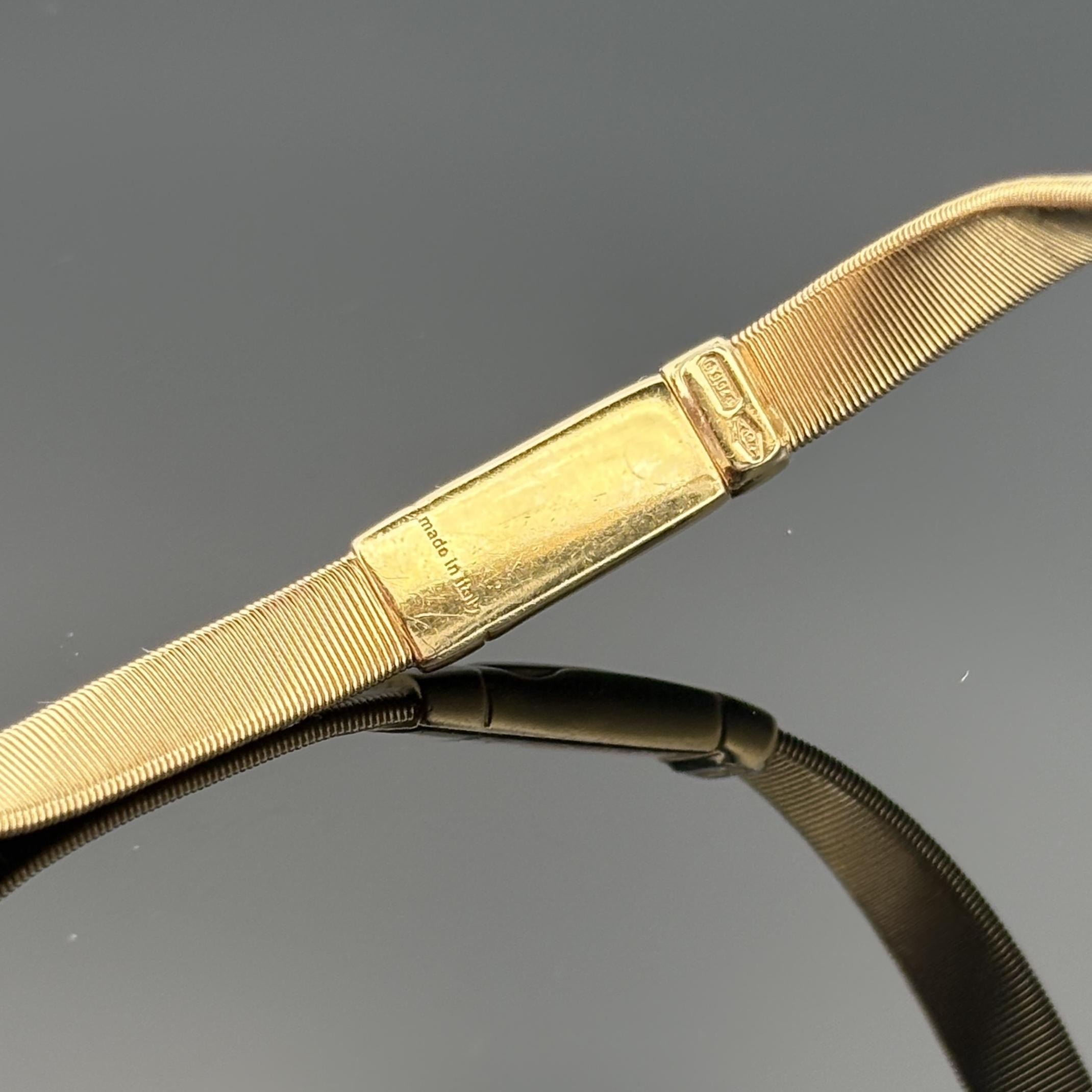 Marco Bicego Marrakech 18k Yellow Gold 4mm Bracelet, $5,650