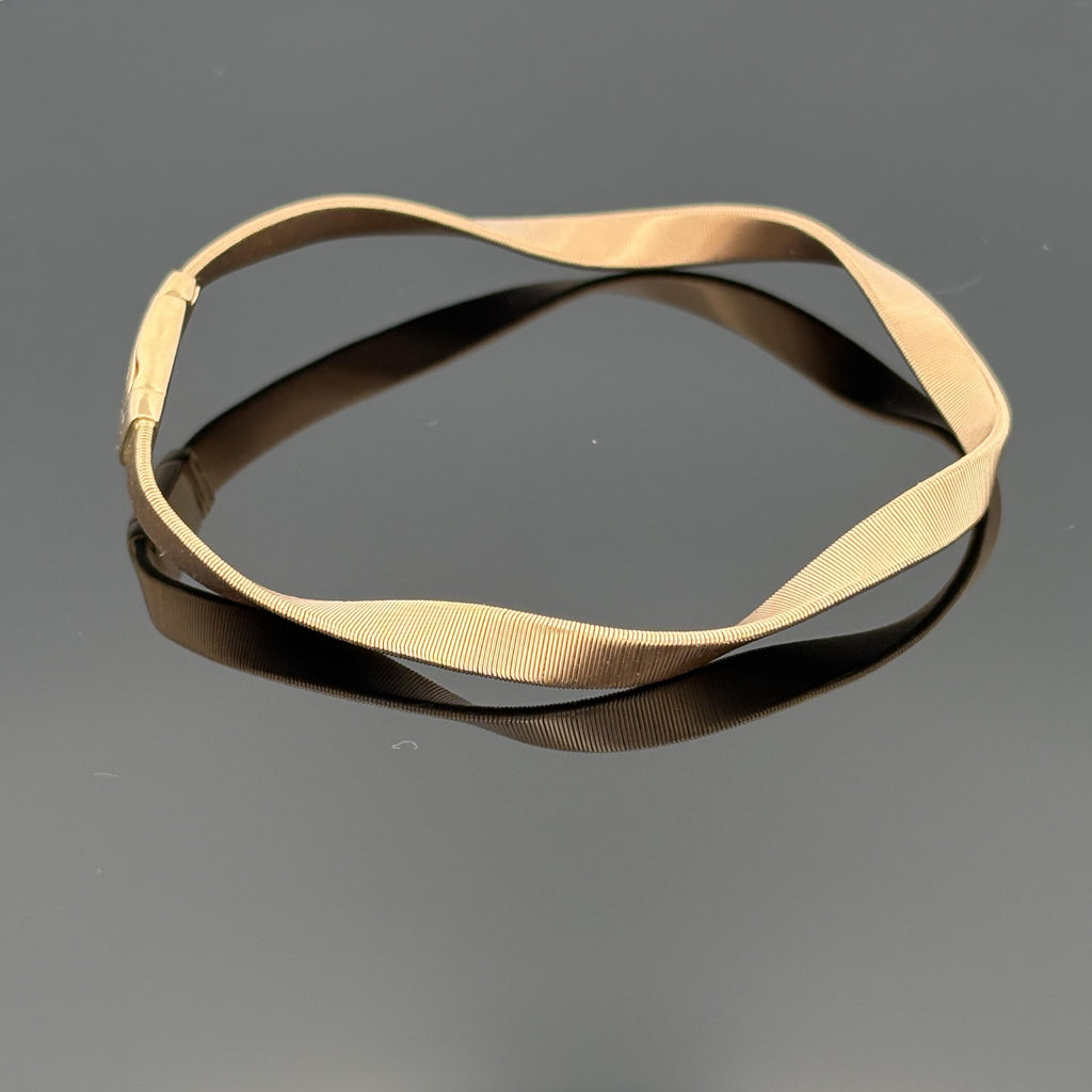 Marco Bicego Marrakech 18k Rose Gold 4mm Bracelet, $5,650