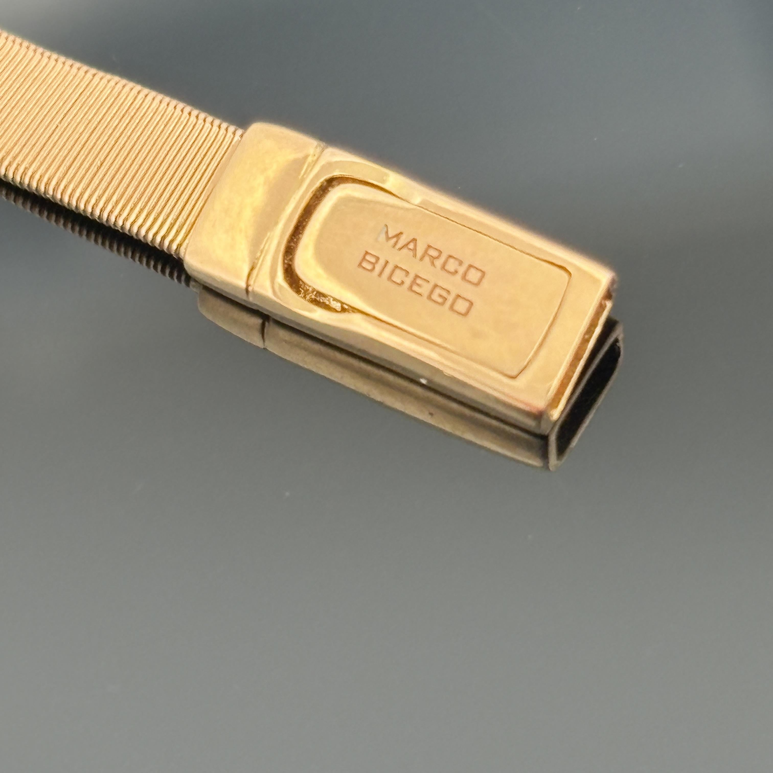 Marco Bicego Marrakech 18k Rose Gold 4mm Bracelet, $5,650