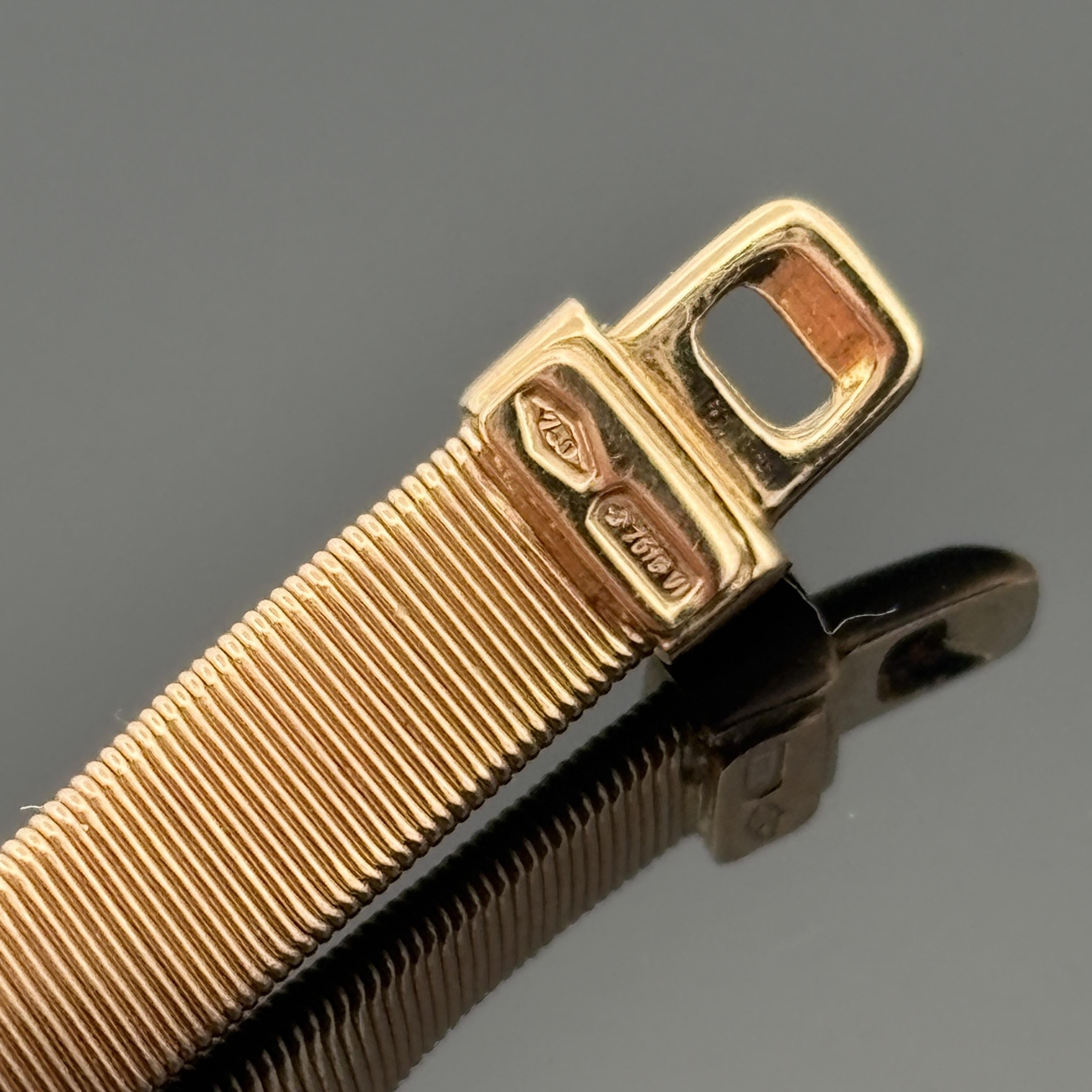 Marco Bicego Marrakech 18k Rose Gold 4mm Bracelet, $5,650