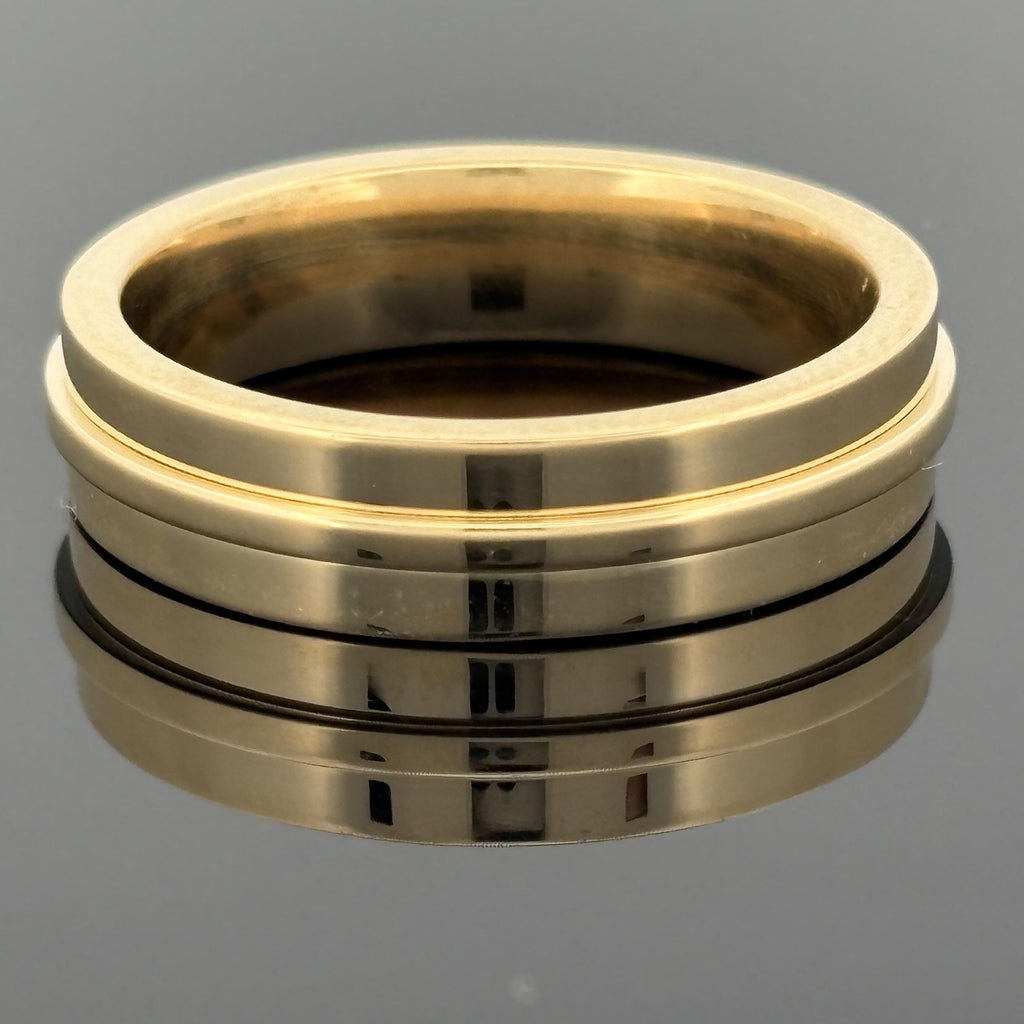 Tiffany & Co Tiffany T Wide Ring 18k Yellow Gold, 5.5mm Sz 9, $3,100