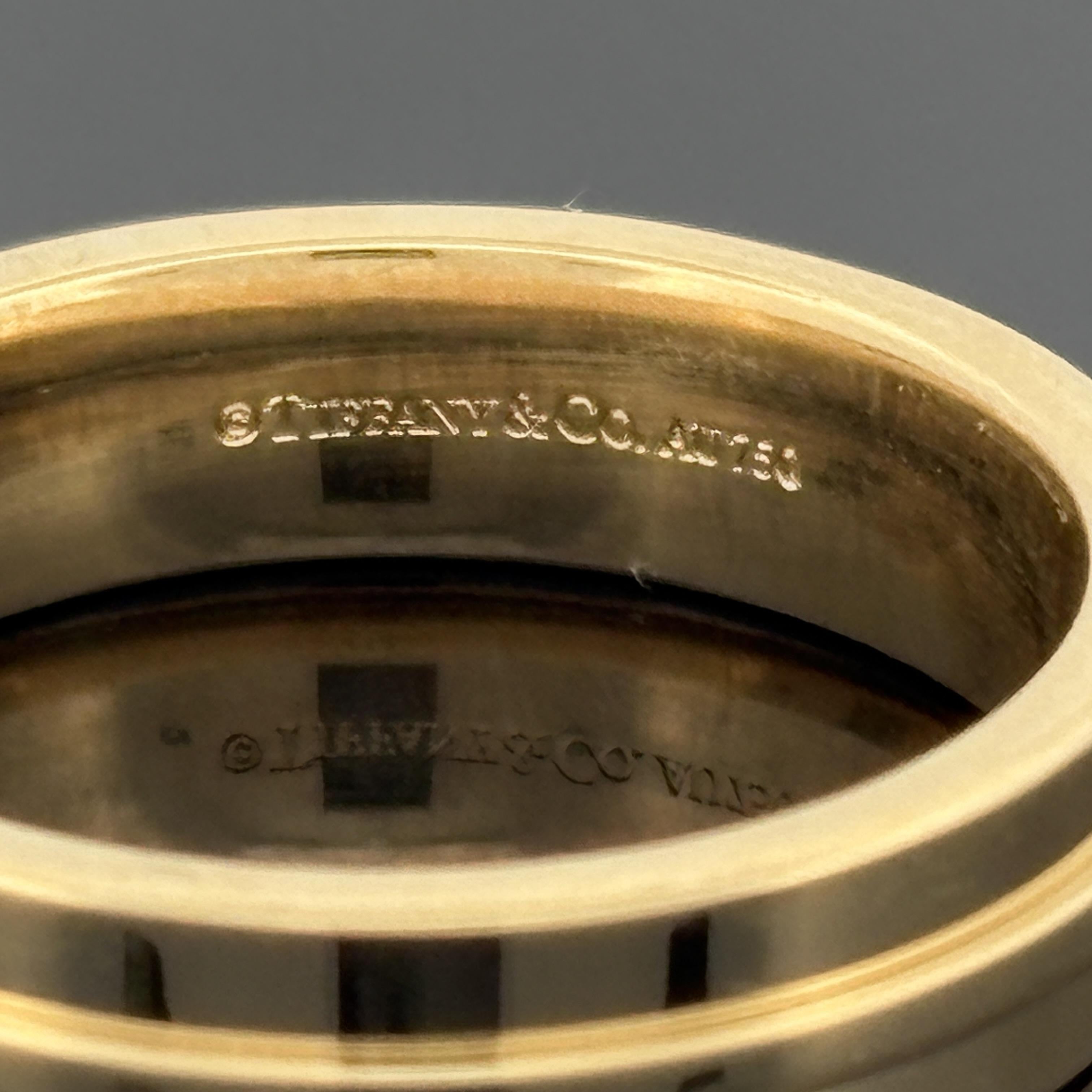 Tiffany & Co Tiffany T Wide Ring 18k Yellow Gold, 5.5mm Sz 9, $3,100
