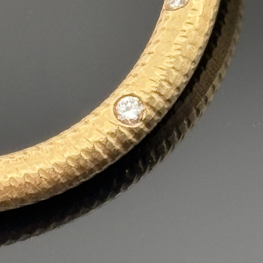 Dulong Kharisma Teardrop Hoop Earrings, 18K Gold with Diamonds, Large