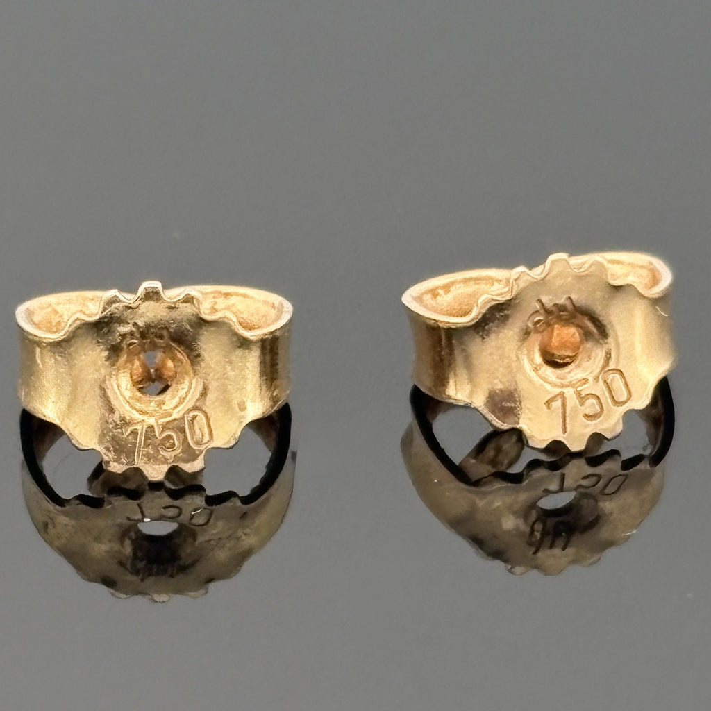 Dulong Kharisma Teardrop Hoop Earrings, 18K Gold with Diamonds, Large