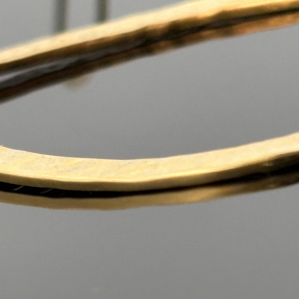 Ippolita Classico Large Open Teardrop Hammered Earrings, 18k Yellow Gold 9.9g