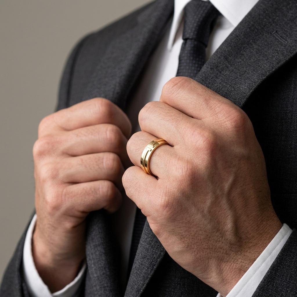 Tiffany & Co Tiffany T Wide Ring 18k Yellow Gold, 5.5mm Sz 9, $3,100