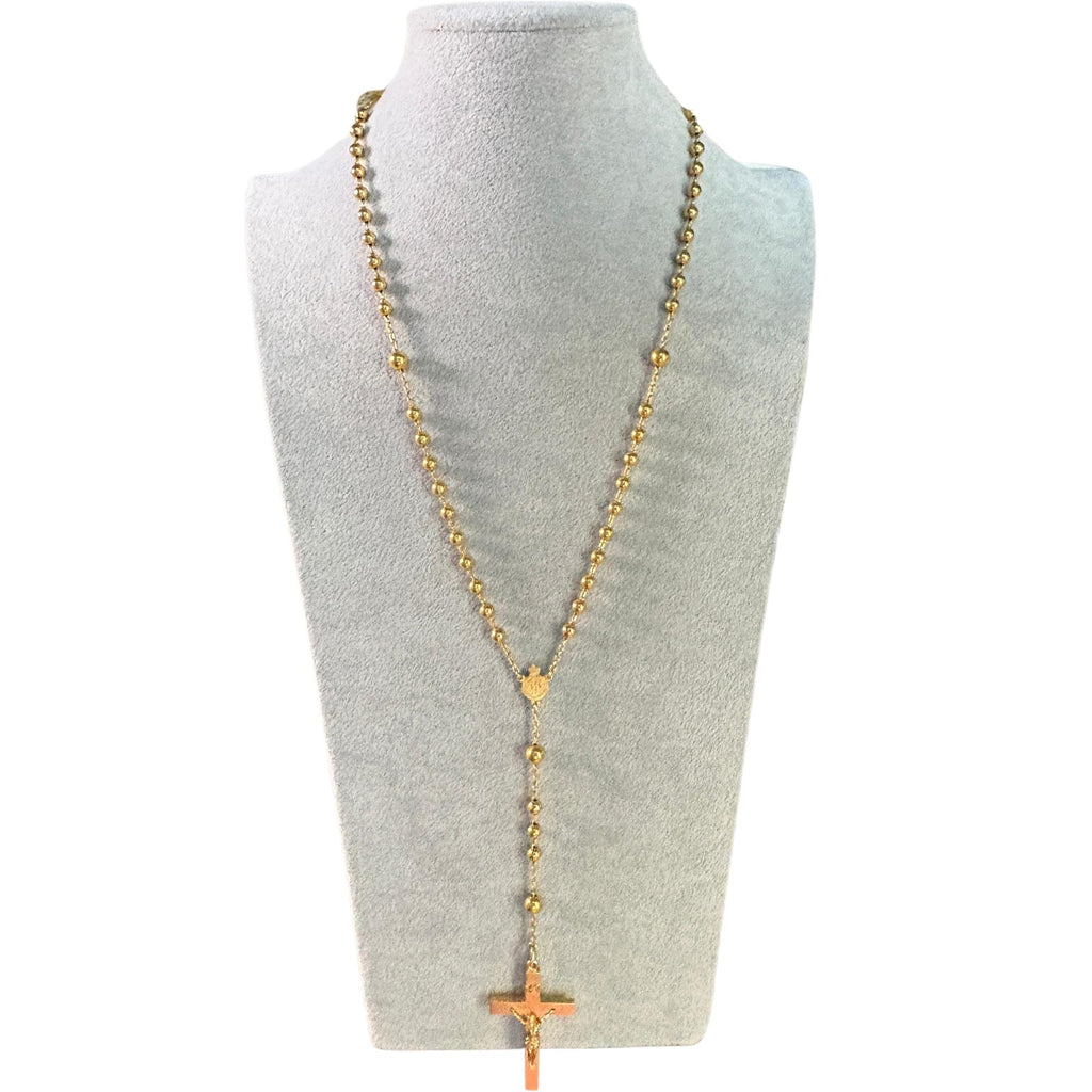 Antique Sloan & Co 14k Gold Rosary, 1908