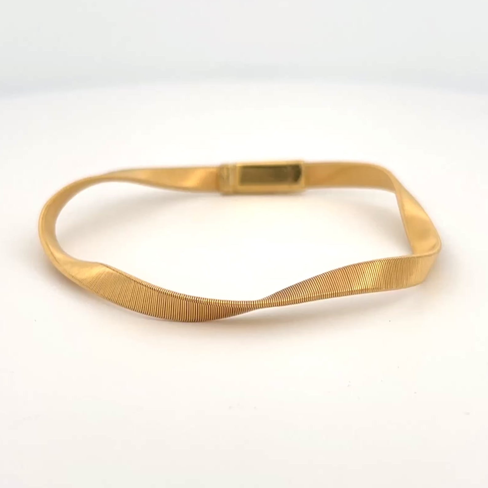 Marco Bicego Marrakech 18k Yellow Gold 4mm Bracelet, $5,650